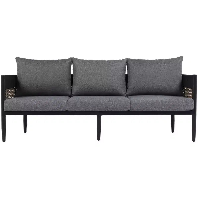 Harrison 3 Seater Patio Sofa - Indoor/Outdoor - PAT7742 - Safavieh