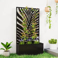 Carré de jardin en métal autoportant ou jardinière murale