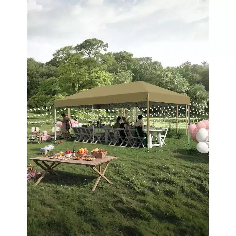 Tonnelle Pop-Up Robuste Tente Pavillon Extérieur Imperméable Murs