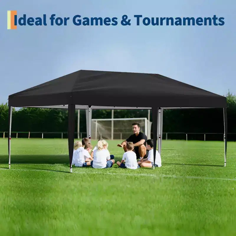 Tonnelle Pop-Up Robuste Tente Pavillon Extérieur Imperméable Murs