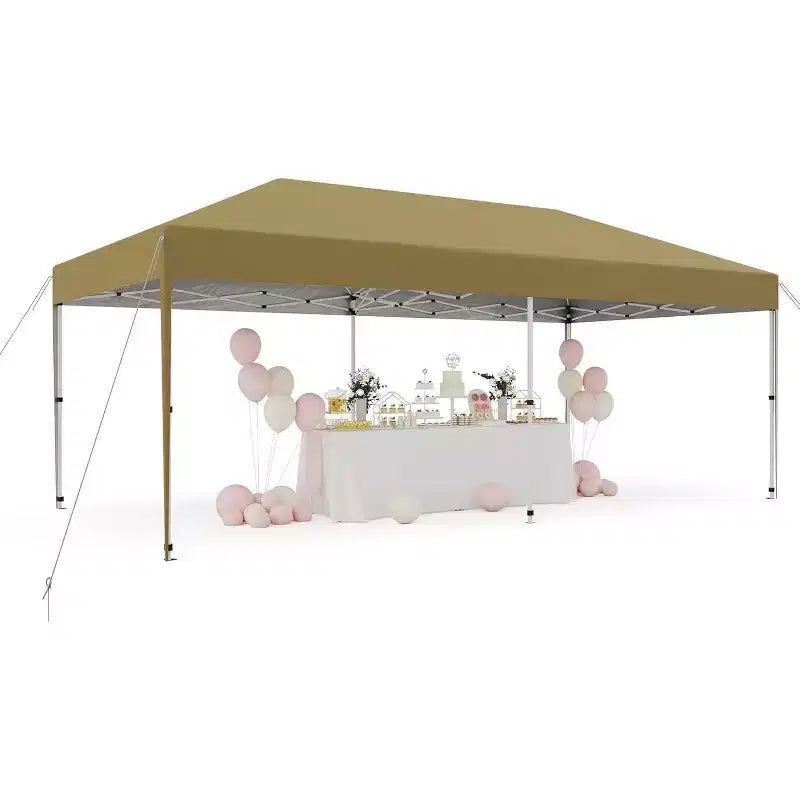 Tonnelle Pop-Up Robuste Tente Pavillon Extérieur Imperméable Murs