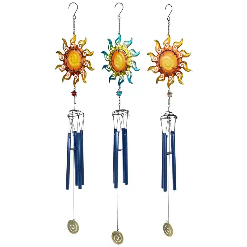 Carillons éoliens de jardin extérieurs Northlight Shining Suns