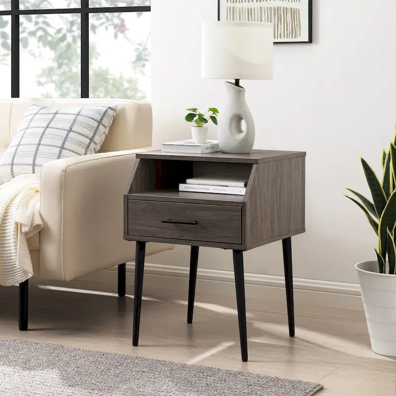 Table d'appoint contemporaine et minimaliste