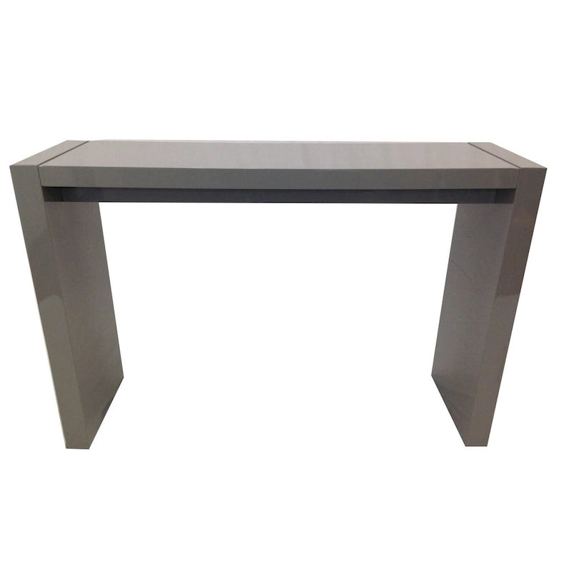 Table de bar de salle à manger en bois laqué