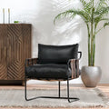 Fauteuil d'appoint en cuir