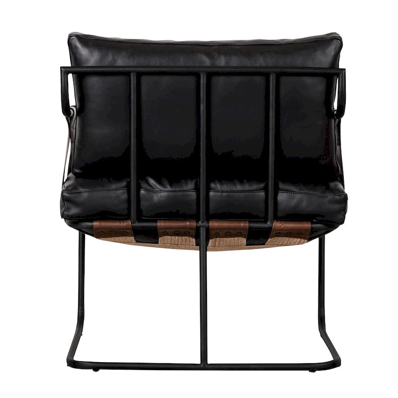 Fauteuil d'appoint en cuir