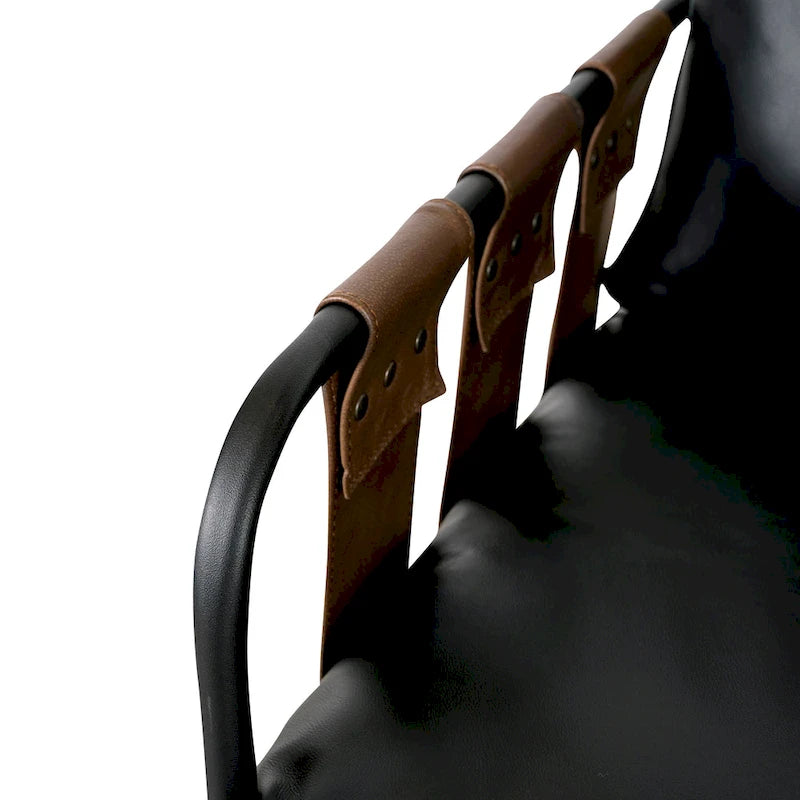 Fauteuil d'appoint en cuir