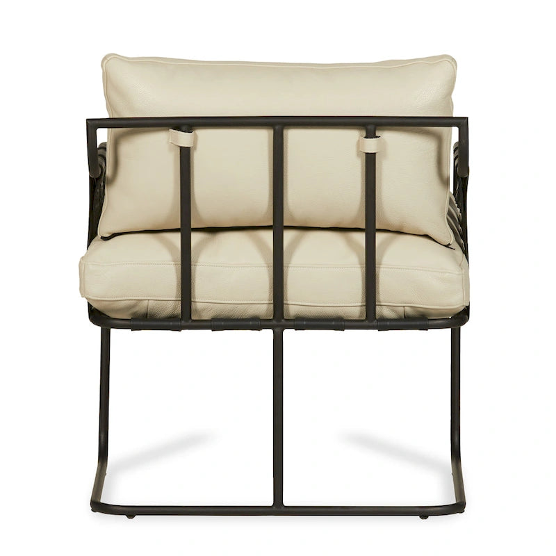 Fauteuil d'appoint en cuir