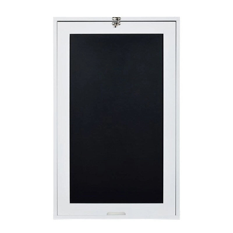 Meuble mural de bureau pliable avec tableau noir