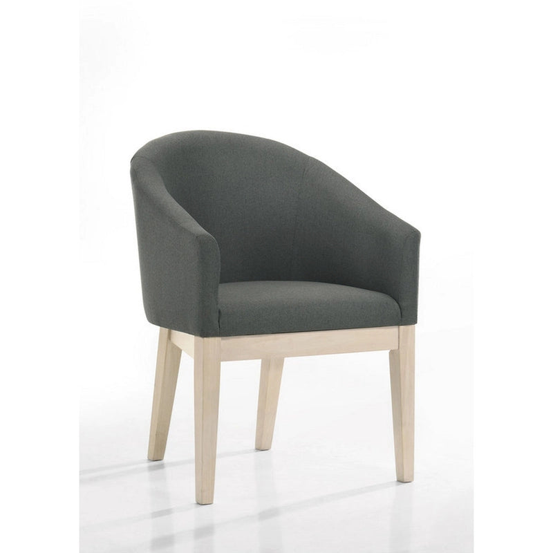 Table et chaises rondes, Siège tonneau